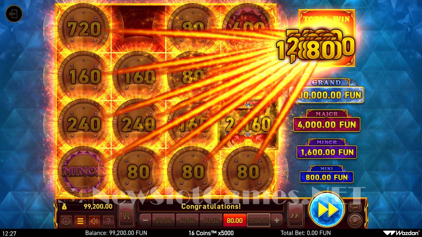 16 Coins x5000 Slot Slot Image in Demo - pic. 3