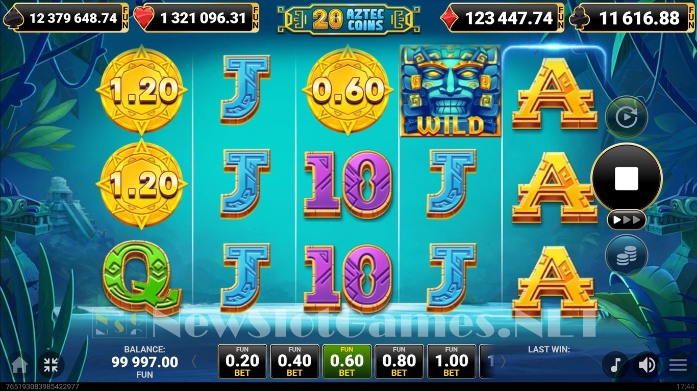 20 Aztec Coins Slot Slot Image in Demo - pic. 2