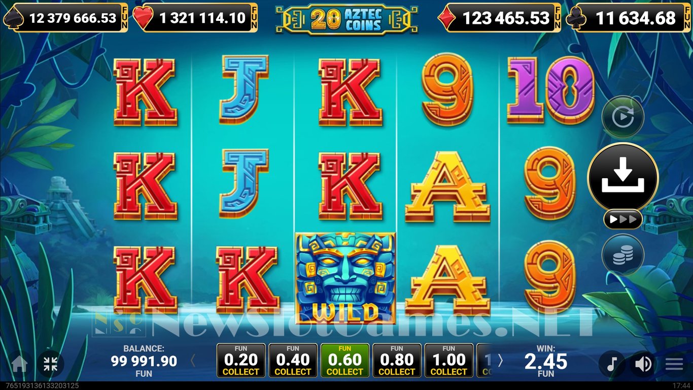 20 Aztec Coins Slot Slot Image in Demo - pic. 3