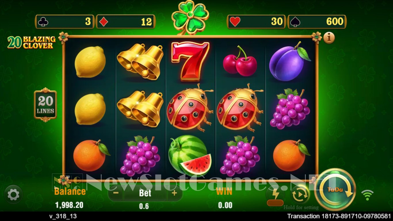 20 Blazing Clover Slot Slot Image in Demo - pic. 4