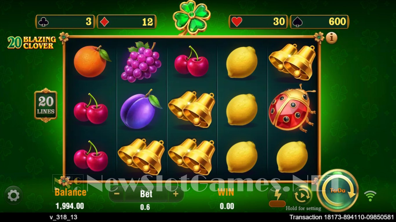 20 Blazing Clover Slot Slot Image in Demo - pic. 5