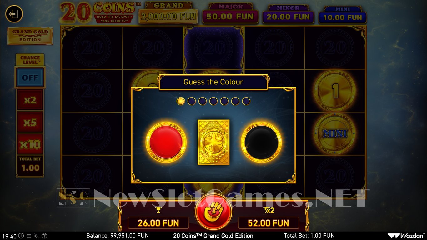 20 Coins Grand Gold Edition Slot Slot Image in Demo - pic. 9