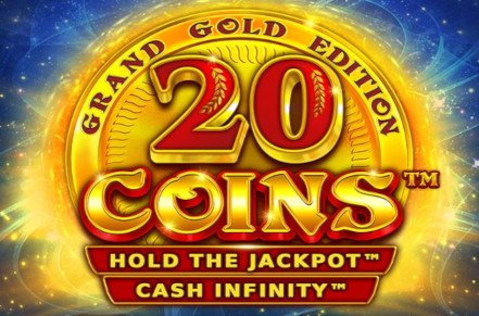 20 Coins Grand Gold Edition Slot Logo