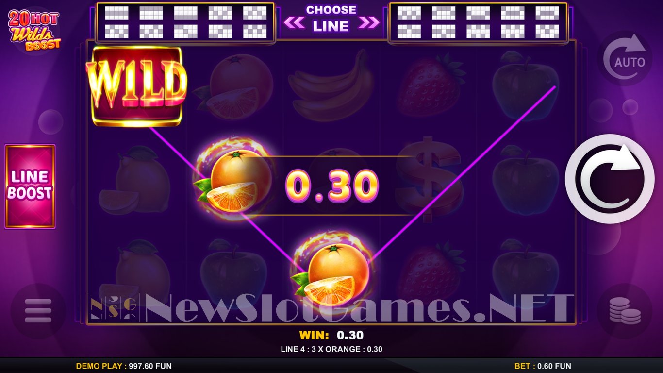 20 Hot Wilds Boost Slot Slot Image in Demo - pic. 3