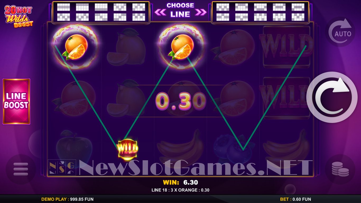 20 Hot Wilds Boost Slot Slot Image in Demo - pic. 5