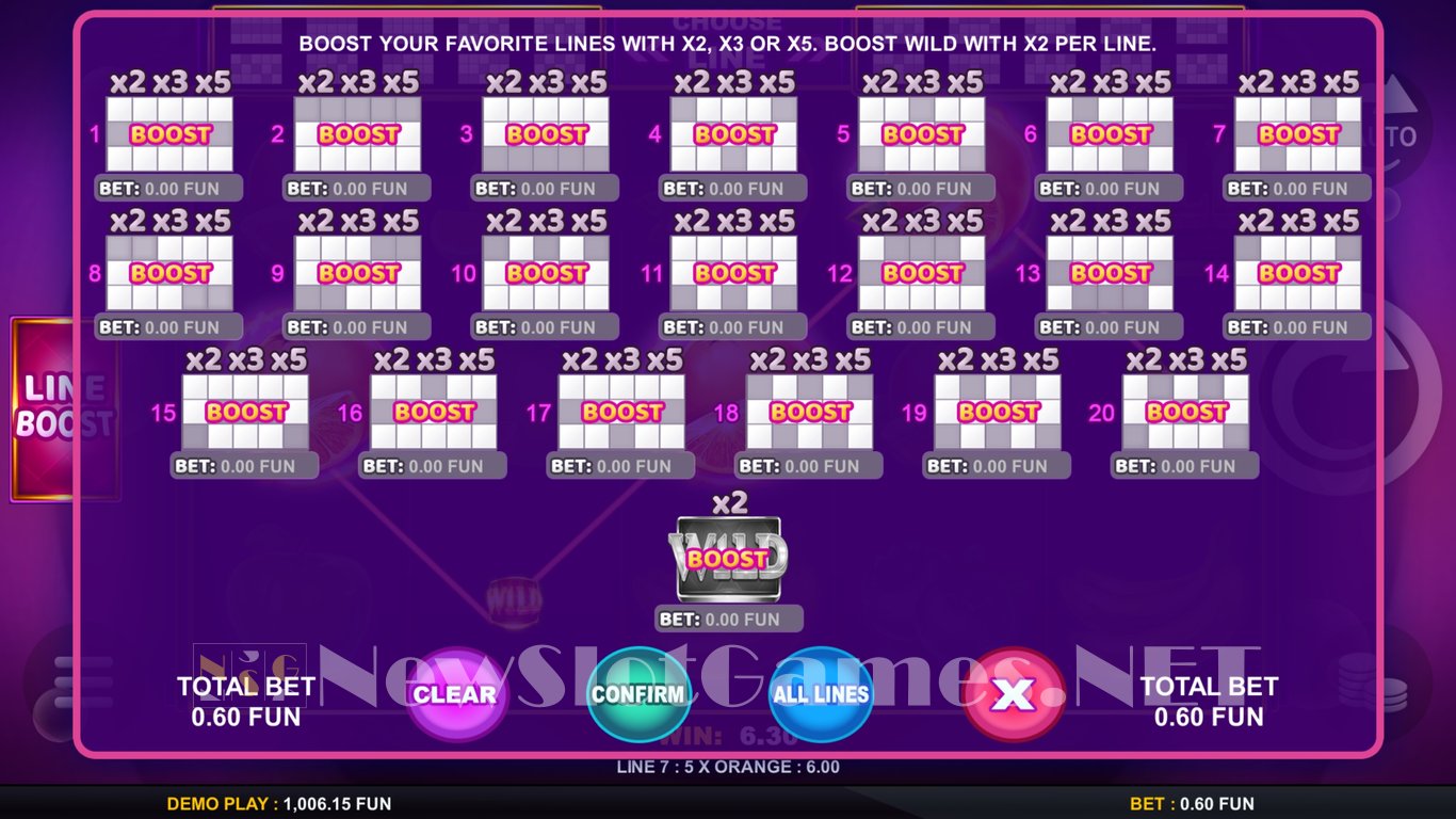 20 Hot Wilds Boost Slot Slot Image in Demo - pic. 7