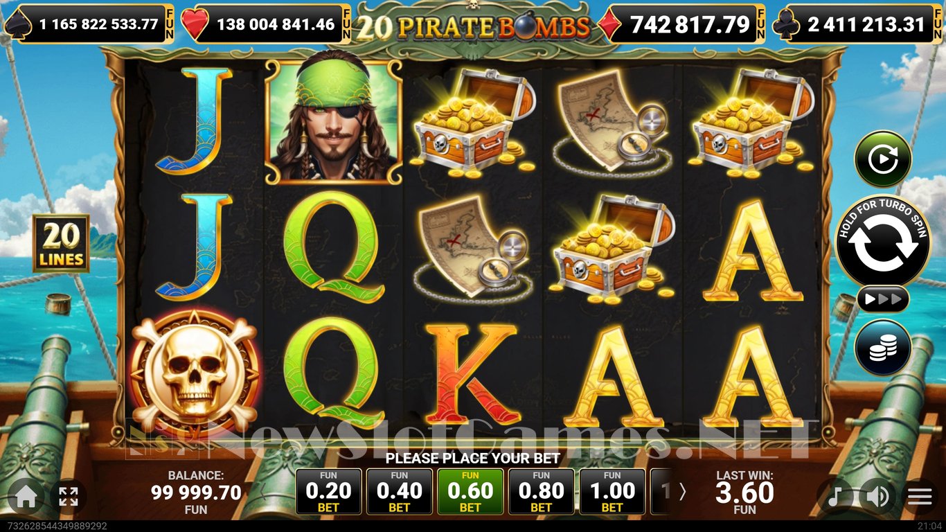 20 Pirate Bombs Slot Slot Image in Demo - pic. 4