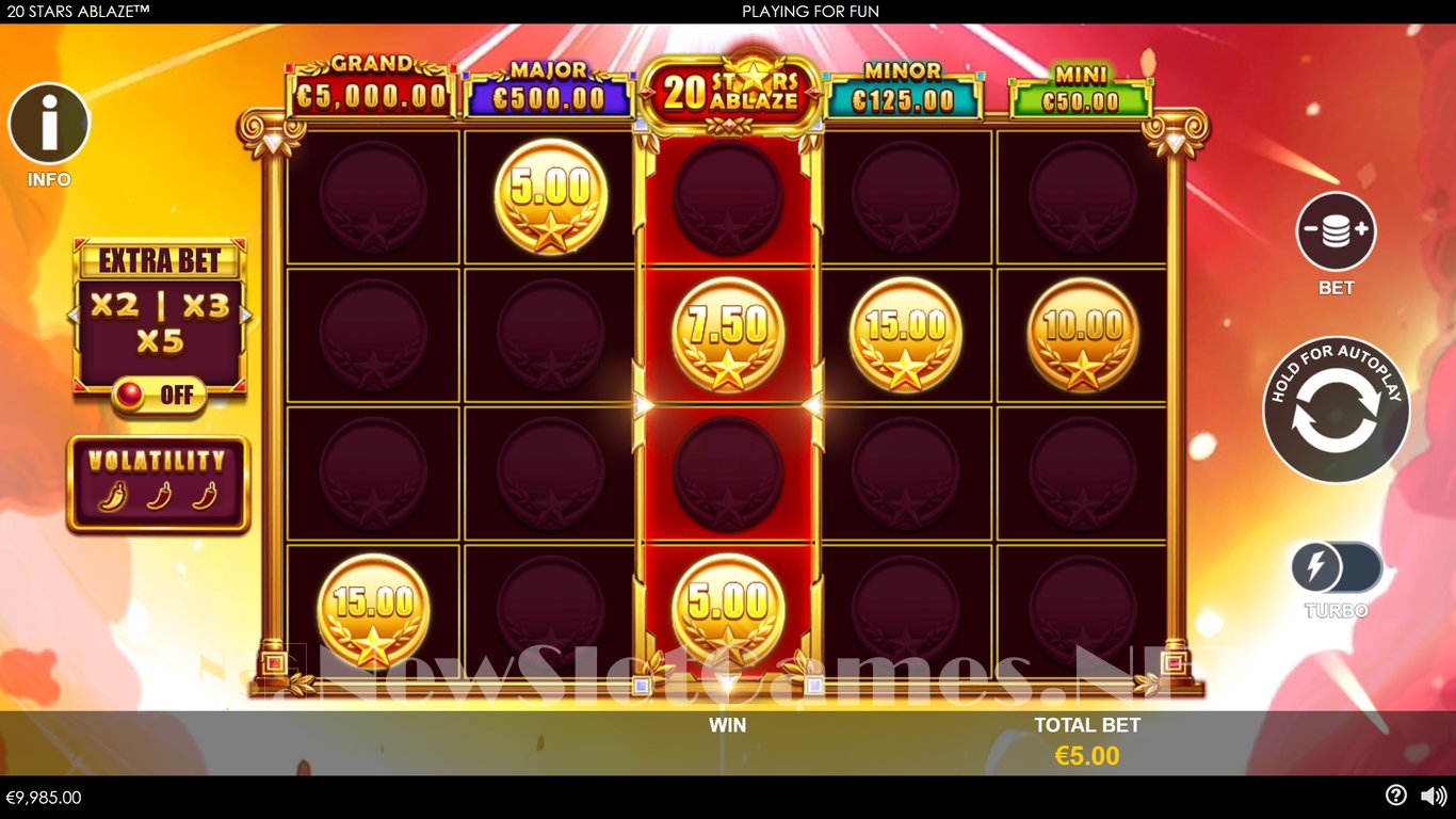 20 Stars Ablaze Slot Slot Image in Demo - pic. 3