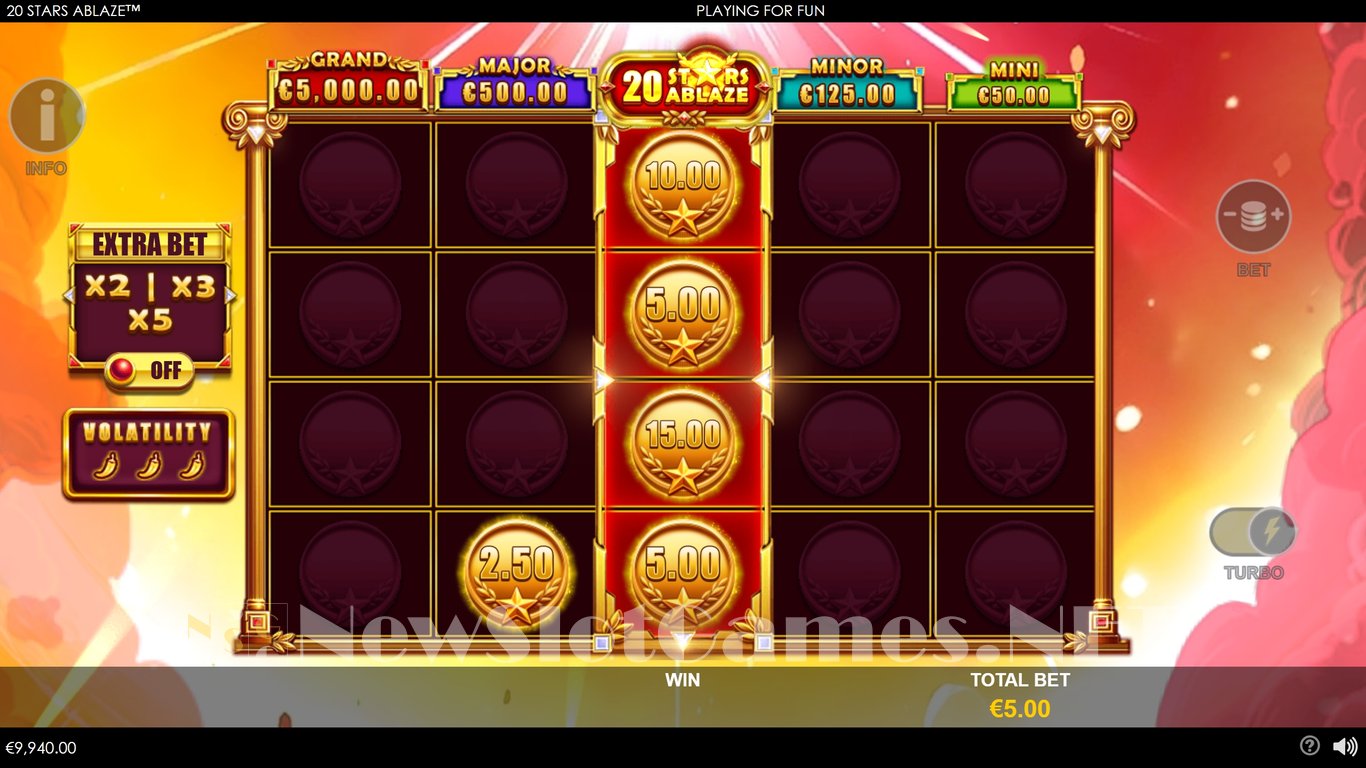 20 Stars Ablaze Slot Slot Image in Demo - pic. 5