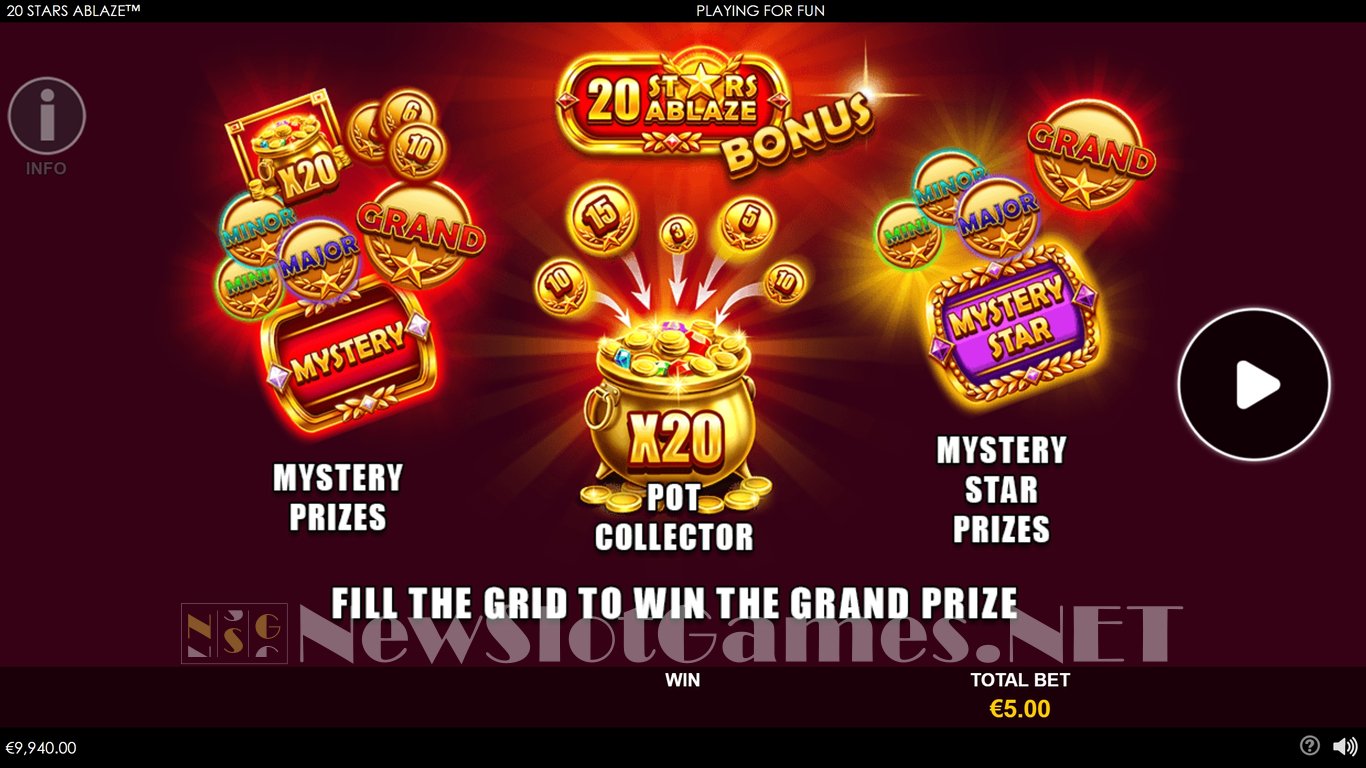 20 Stars Ablaze Slot Slot Image in Demo - pic. 6