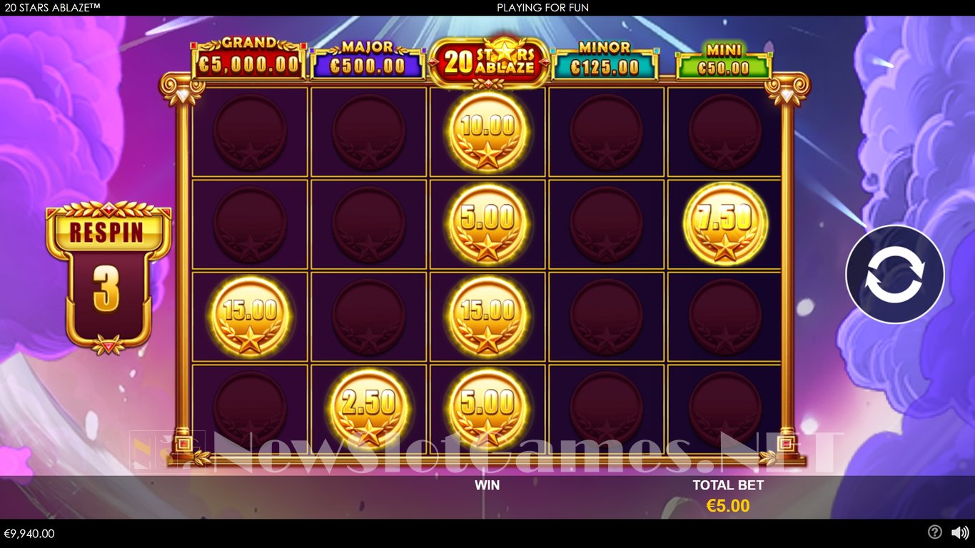 20 Stars Ablaze Slot Slot Image in Demo - pic. 7
