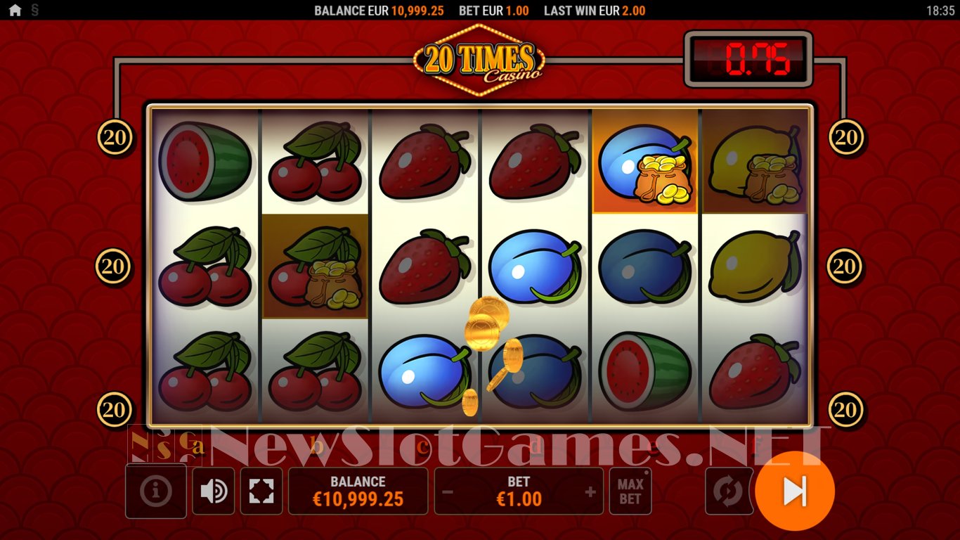 20 Times Casino Slot Slot Image in Demo - pic. 3