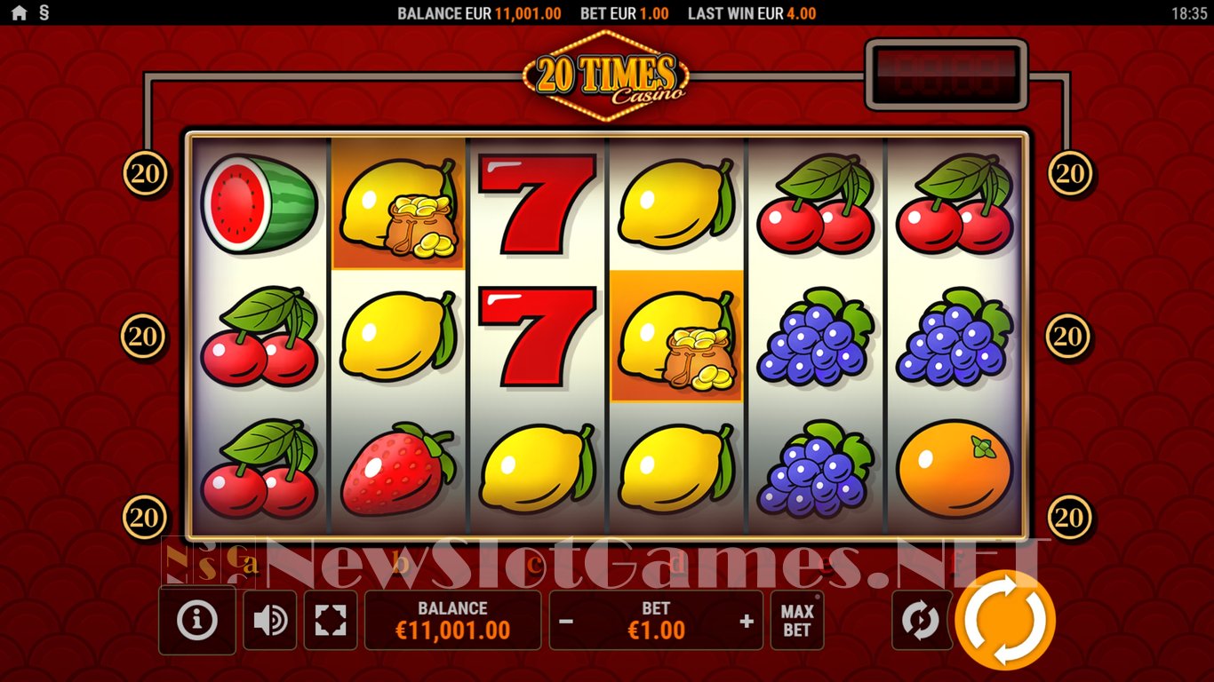 20 Times Casino Slot Slot Image in Demo - pic. 4