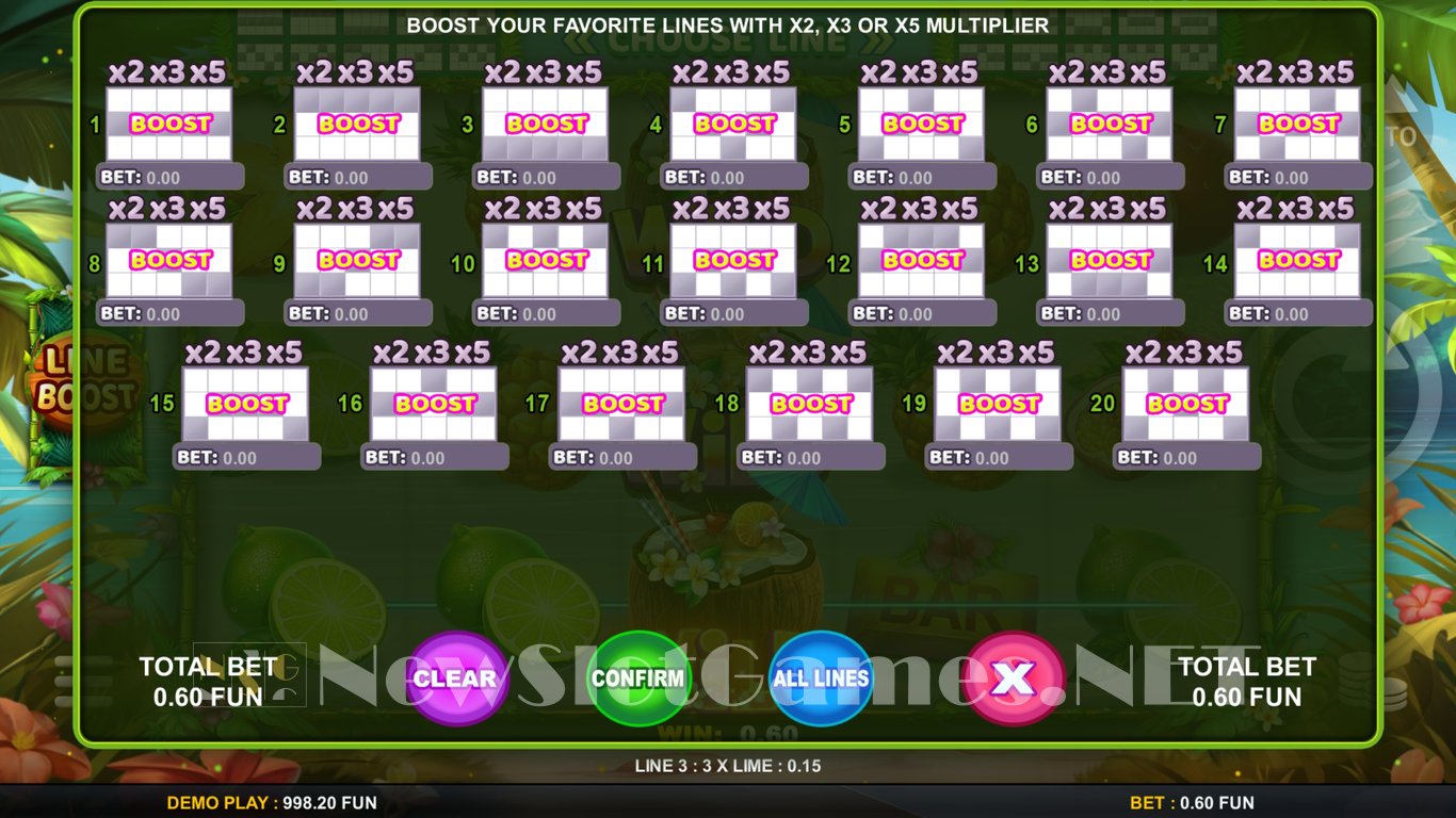 20 Tropical Fruits Boost Slot Slot Image in Demo - pic. 6