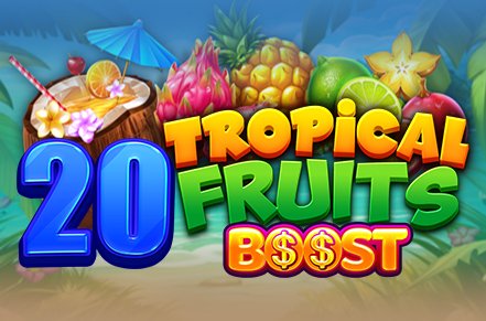 20 Tropical Fruits Boost Slot Logo
