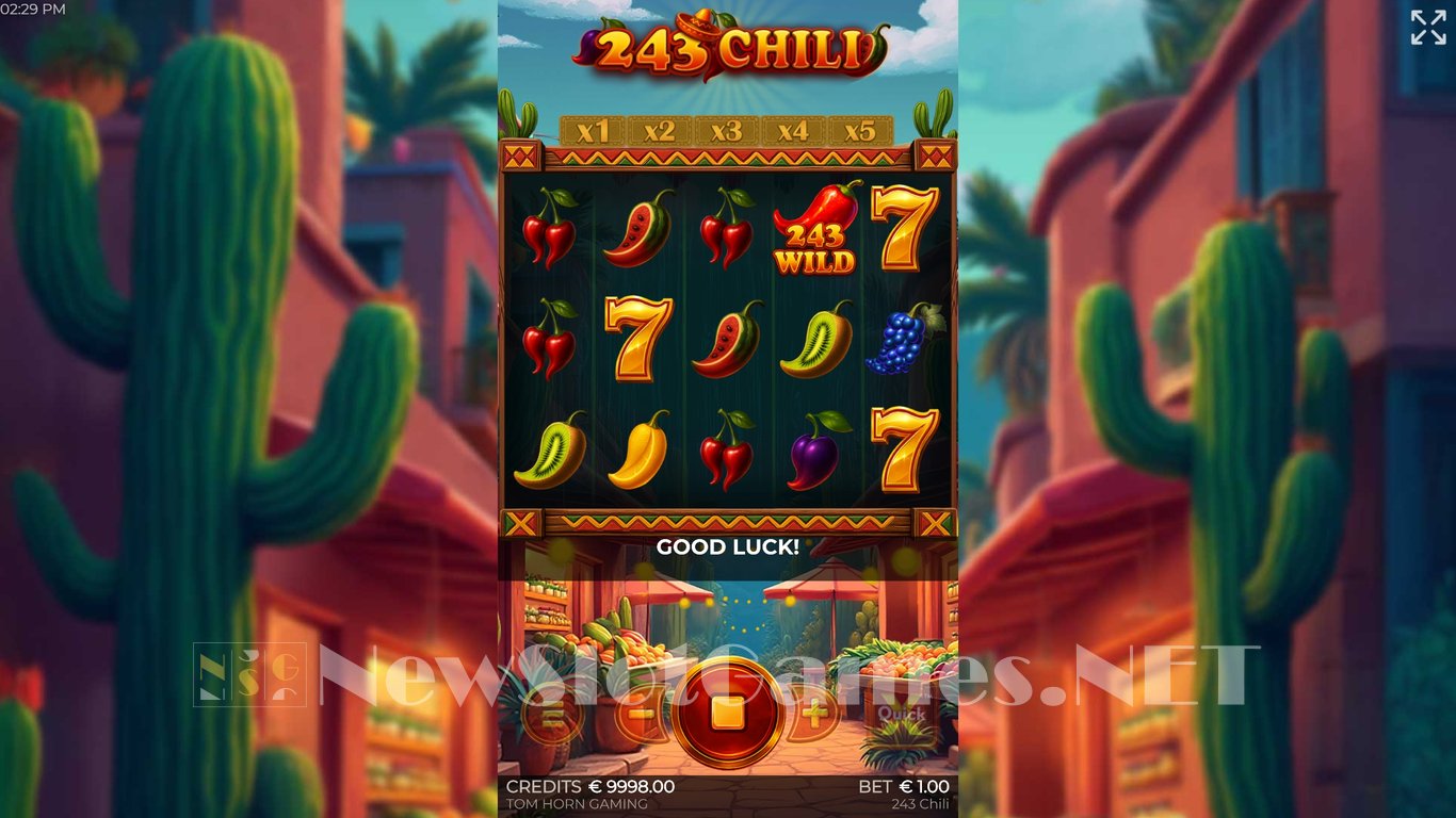 243 Chili Slot Demo Image