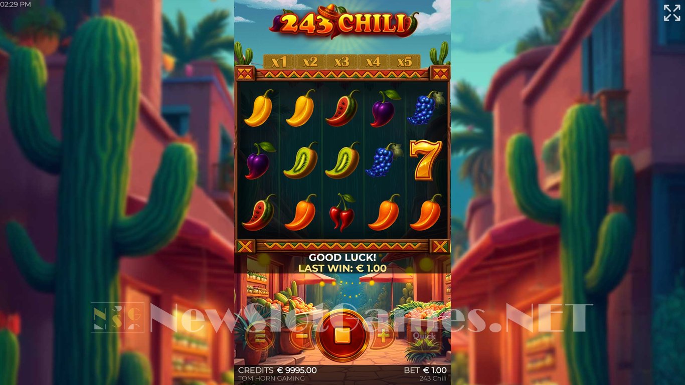 243 Chili Slot Slot Image in Demo - pic. 3