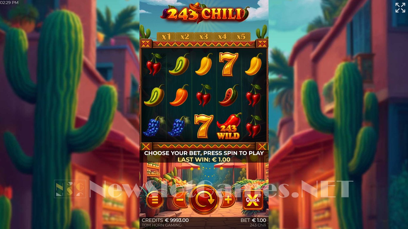 243 Chili Slot Slot Image in Demo - pic. 4