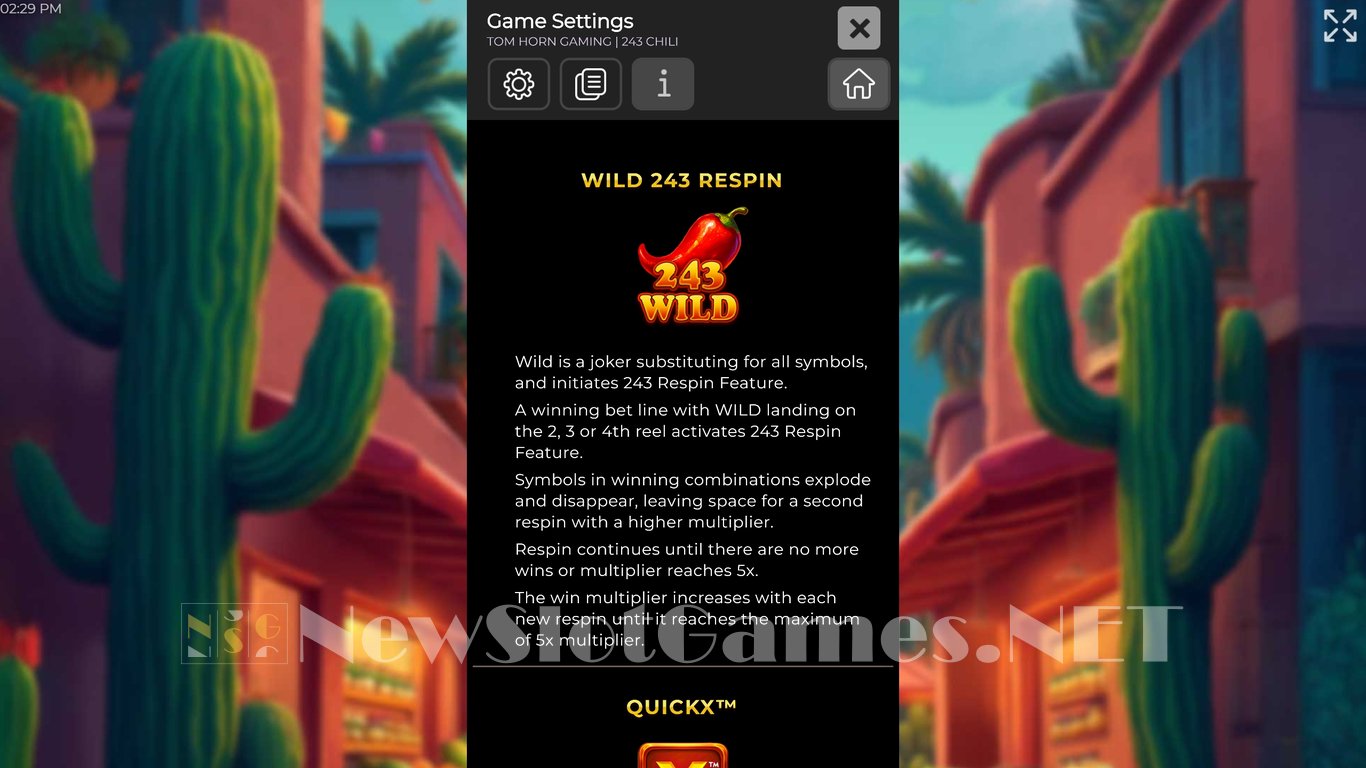 243 Chili Slot Slot Image in Demo - pic. 6