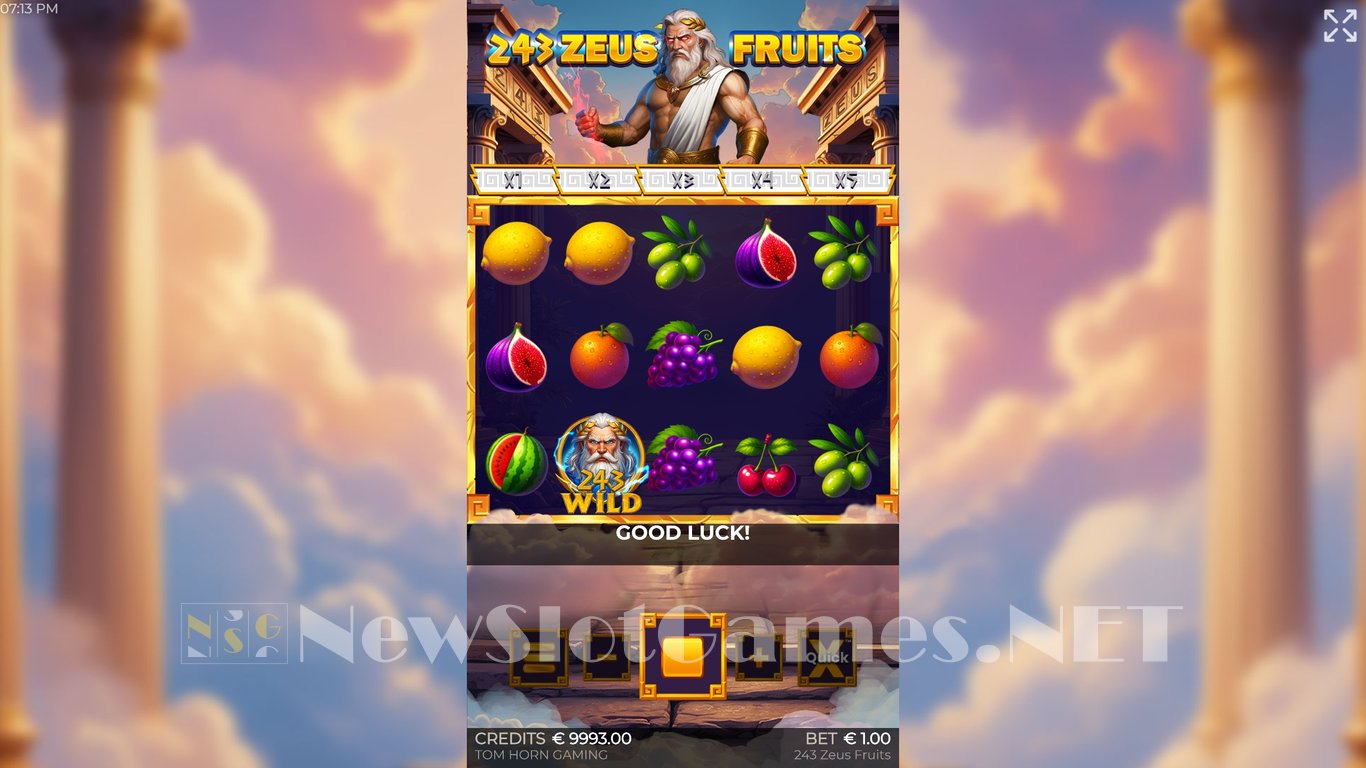 243 Zeus Fruits Slot Slot Image in Demo - pic. 3