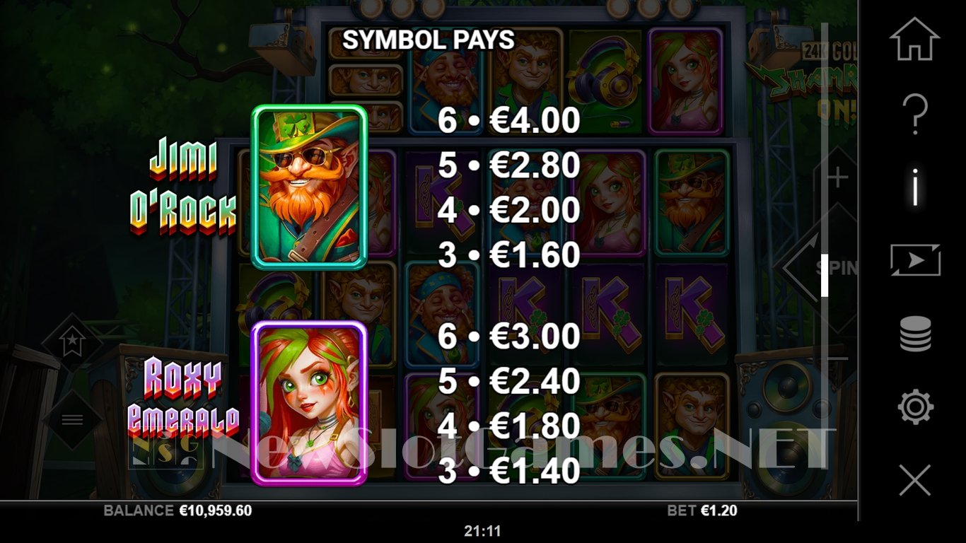 24K Gold ShamRock On! Slot Slot Image in Demo - pic. 4