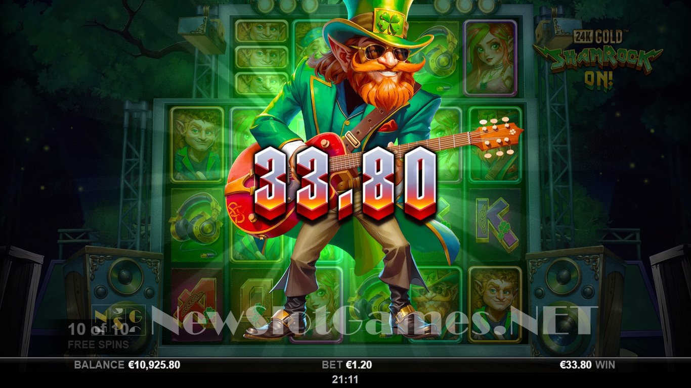 24K Gold ShamRock On! Slot Slot Image in Demo - pic. 8