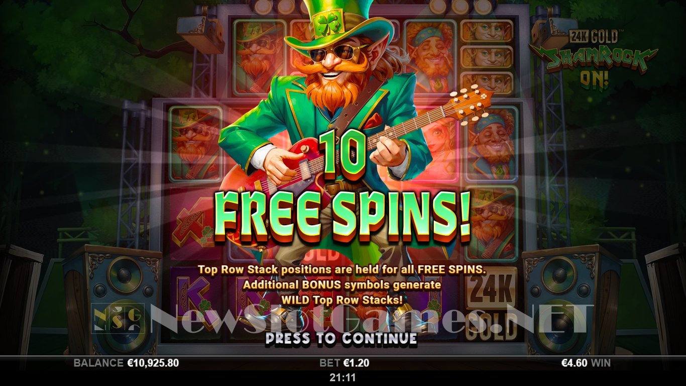 24K Gold ShamRock On! Slot Slot Image in Demo - pic. 9