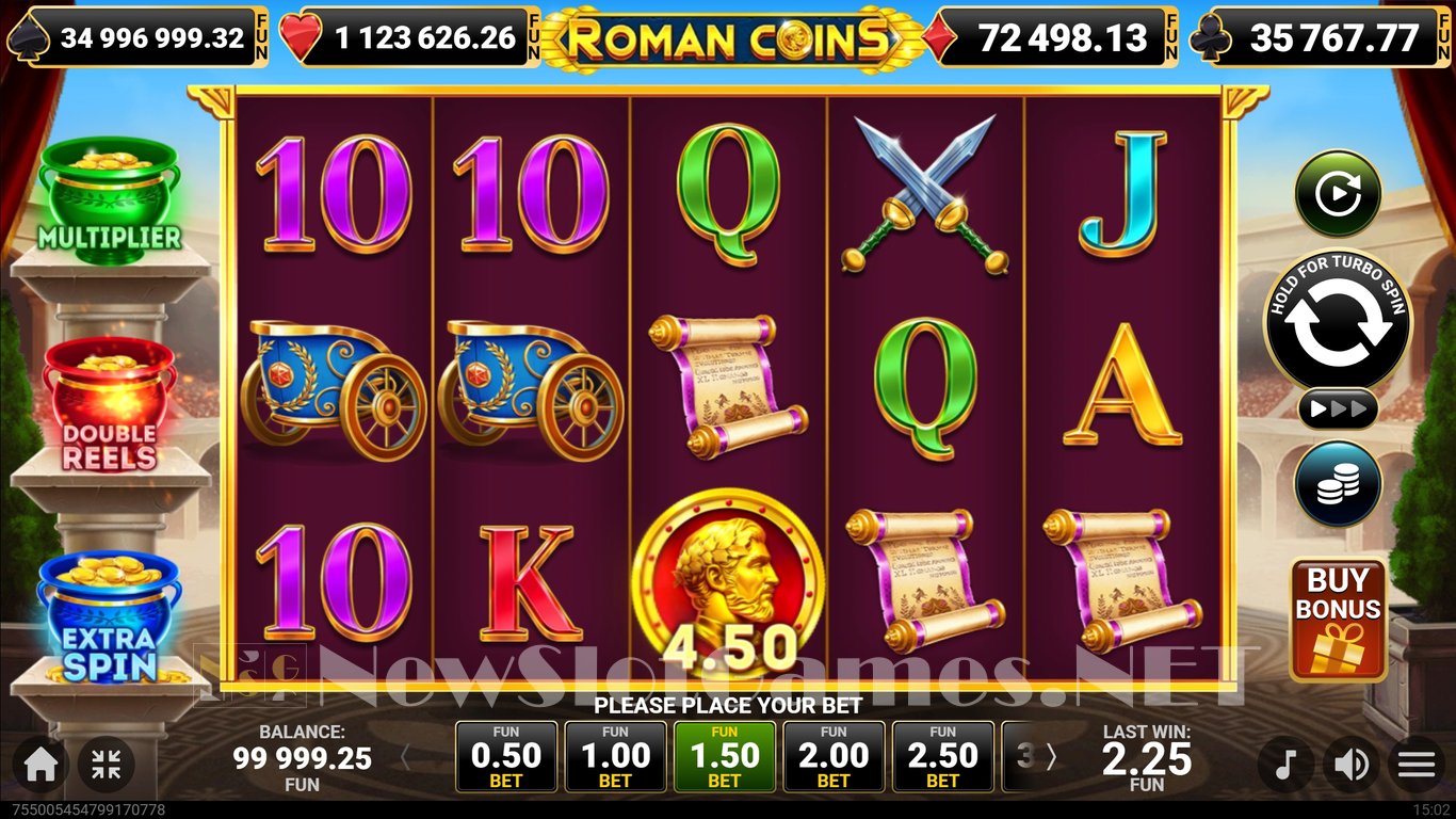25 Roman Coins Slot Slot Image in Demo - pic. 2