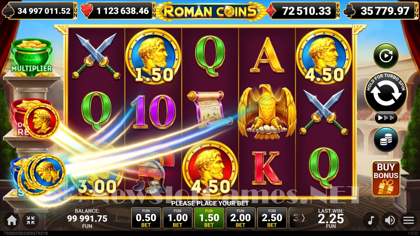 25 Roman Coins Slot Slot Image in Demo - pic. 3
