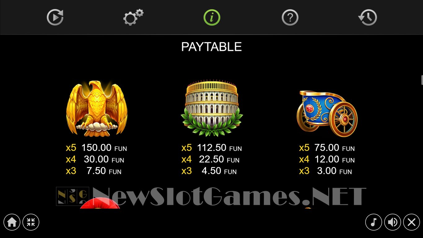 25 Roman Coins Slot Slot Image in Demo - pic. 6