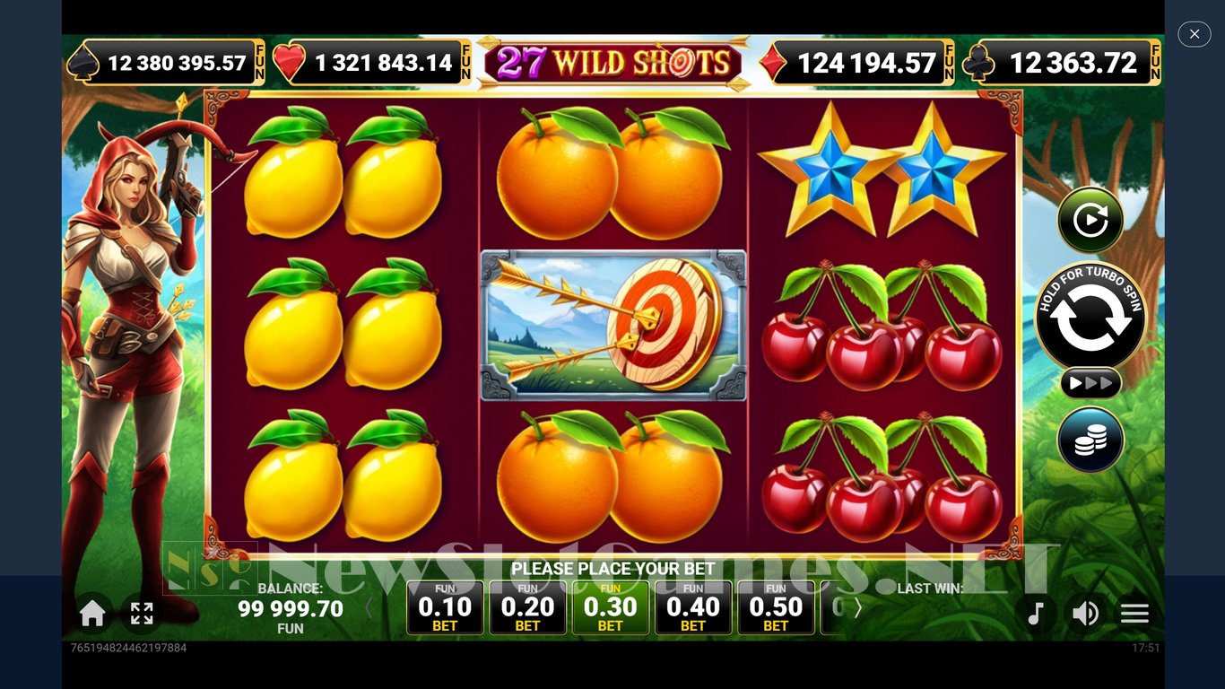 27 Wild Shots Slot Demo Image