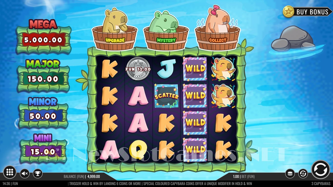 3 Capybaras Slot Demo Image