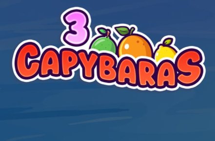 3 Capybaras Slot Logo