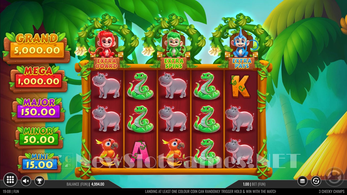 3 Cheeky Chimps Slot Slot Image in Demo - pic. 4