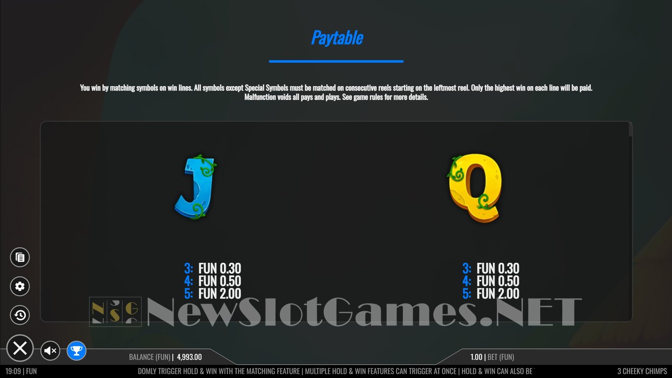 3 Cheeky Chimps Slot Slot Image in Demo - pic. 6