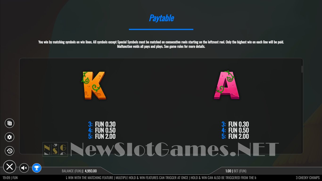 3 Cheeky Chimps Slot Slot Image in Demo - pic. 7