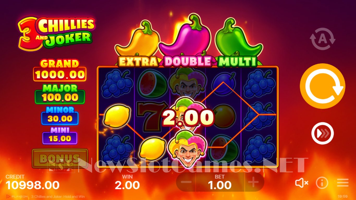 3 Chillies and Joker Hold and Win Slot Slot Image in Demo - pic. 2