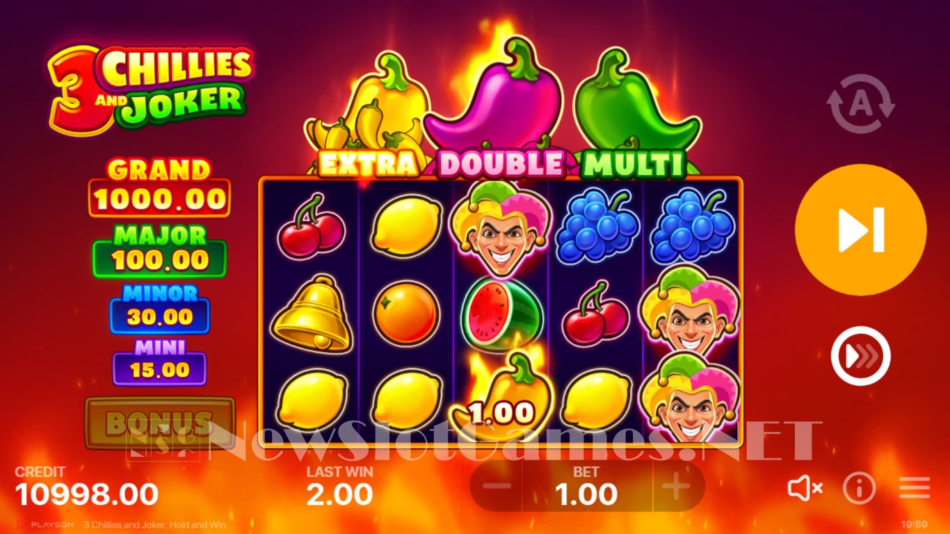 3 Chillies and Joker Hold and Win Slot Slot Image in Demo - pic. 3