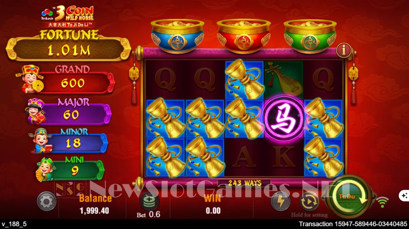 3 Coin Wild Horse Slot Slot Image in Demo - pic. 2