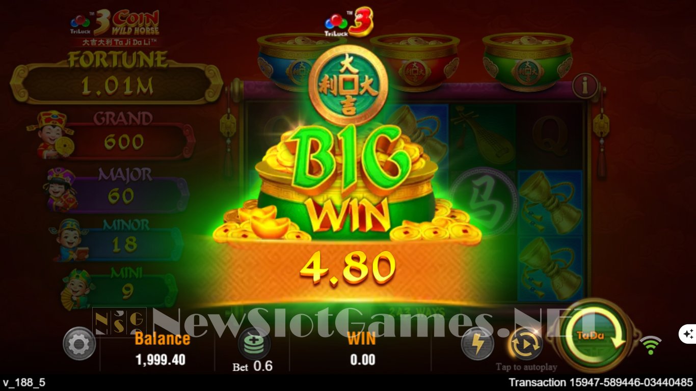 3 Coin Wild Horse Slot Slot Image in Demo - pic. 3