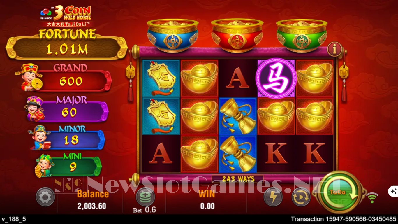 3 Coin Wild Horse Slot Slot Image in Demo - pic. 4