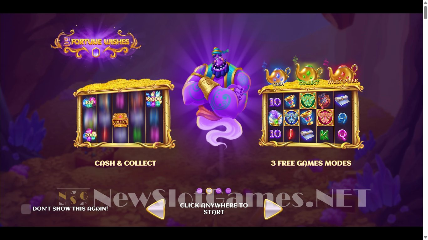 3 Fortune Wishes Slot Demo Image
