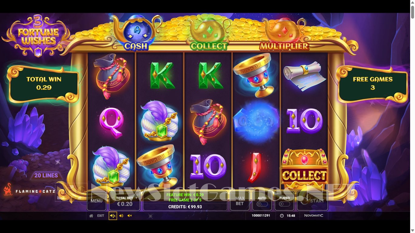 3 Fortune Wishes Slot Slot Image in Demo - pic. 5
