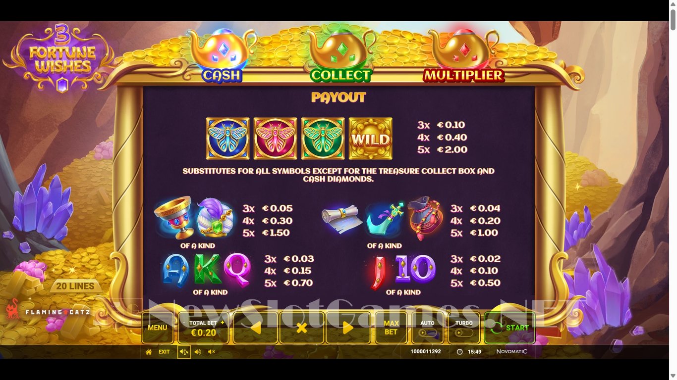 3 Fortune Wishes Slot Slot Image in Demo - pic. 6