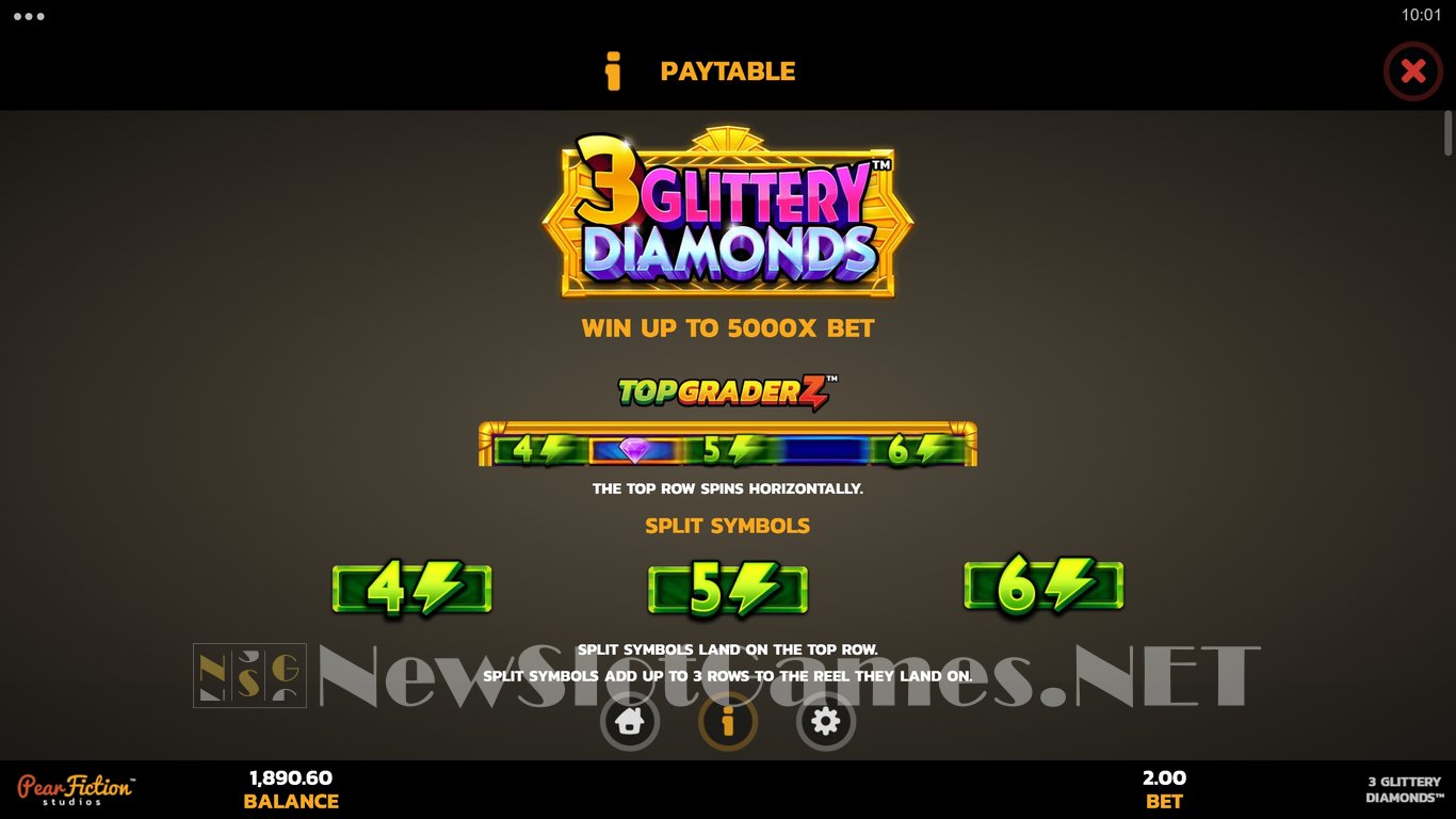 3 Glittery Diamonds Slot Slot Image in Demo - pic. 12