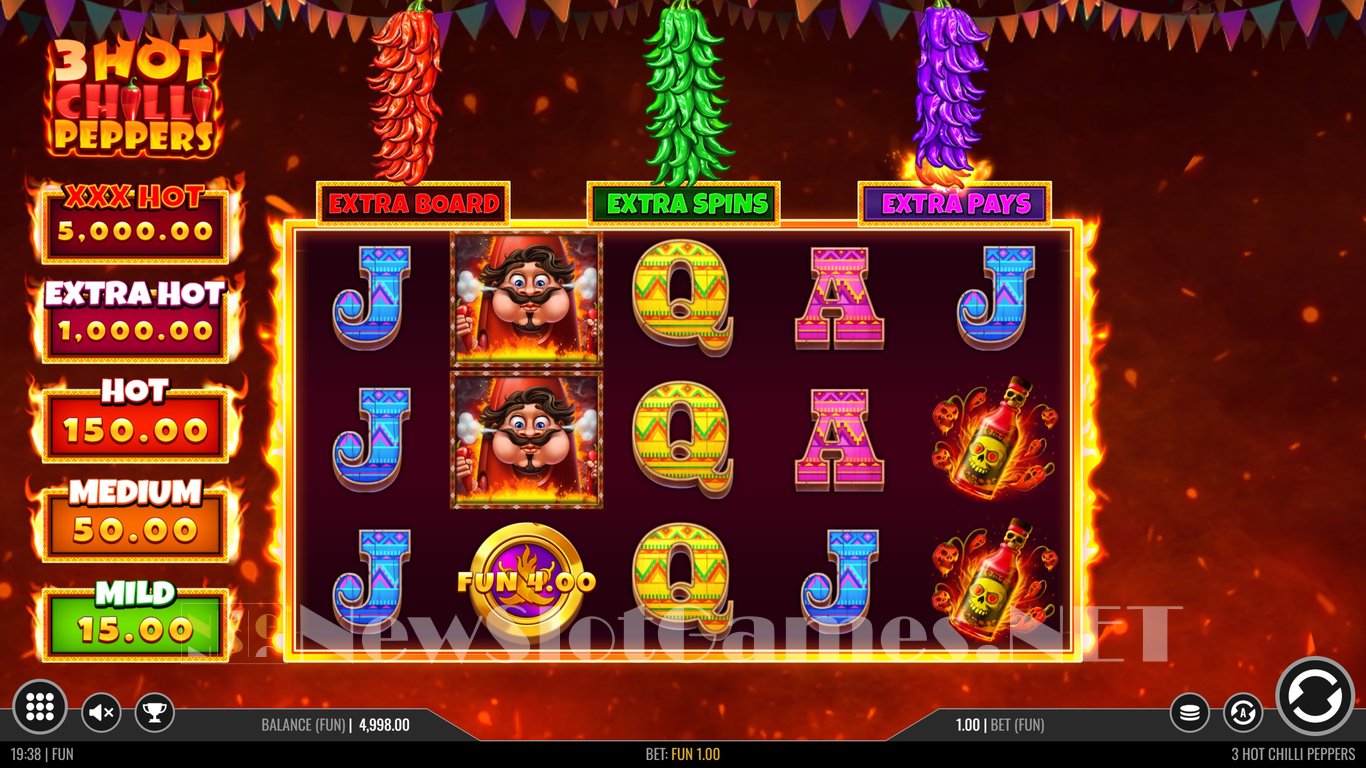 3 Hot Chilli Peppers Slot Slot Image in Demo - pic. 2