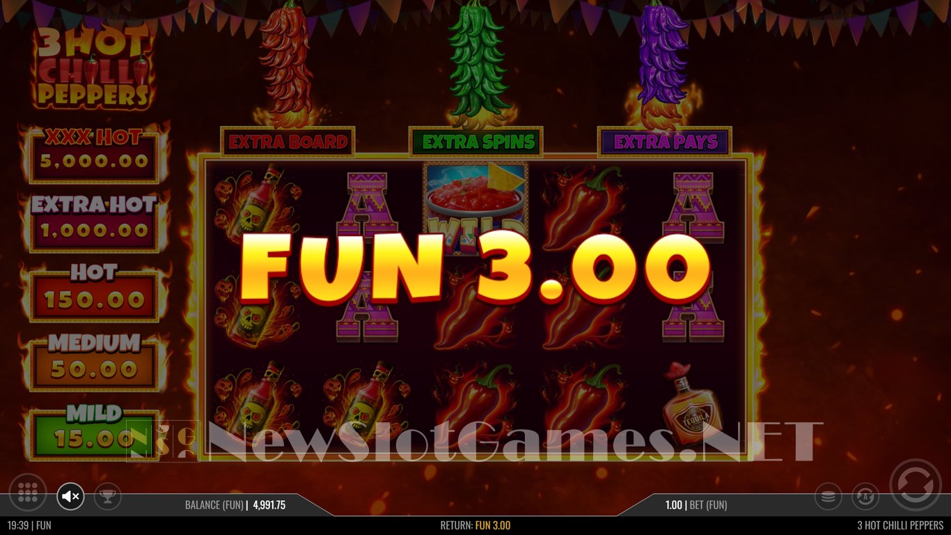 3 Hot Chilli Peppers Slot Slot Image in Demo - pic. 5