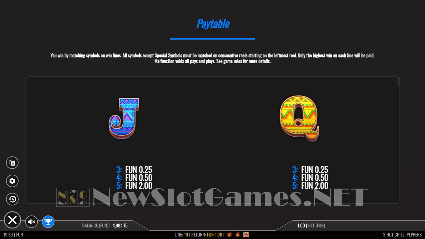 3 Hot Chilli Peppers Slot Slot Image in Demo - pic. 6