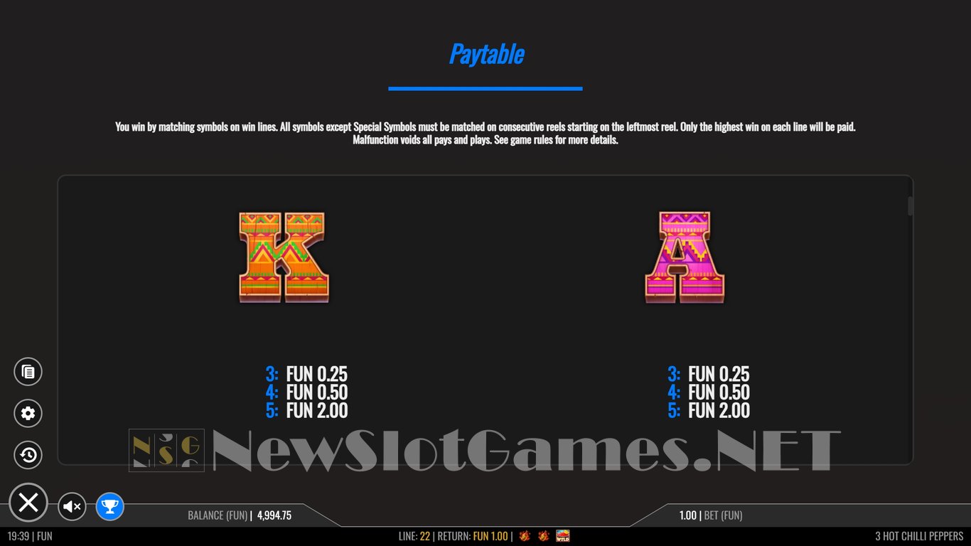 3 Hot Chilli Peppers Slot Slot Image in Demo - pic. 7