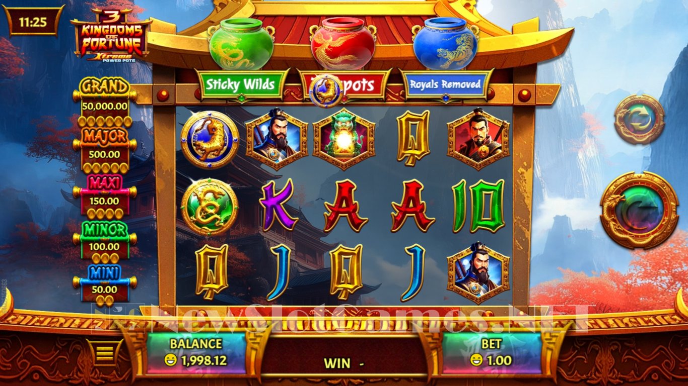 3 Kingdoms of Fortune Slot Slot Image in Demo - pic. 2